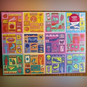 Galison Zodiac Puzzle 1000 Pieces